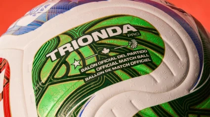 TRIONDA, el balón oficial del Mundial de fútbol de 2026.REMITIDA / HANDOUT por FIFAFotografía remitida a medios de comunicación exclusivamente para ilustrar la noticia a la que hace referencia la imagen, y citando la procedencia de la imagen en la firma03/10/2025