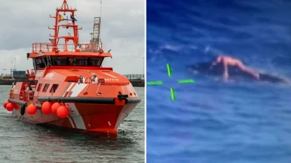 La guardamar Urania rescató con vida a Lionel Ramírez