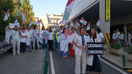 Protesta en el Morales Meseguer