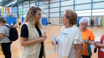 Imagen de una de las citas con los mayores