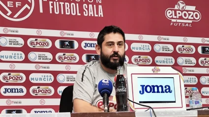 Josan González en la previa del partido contra Inter