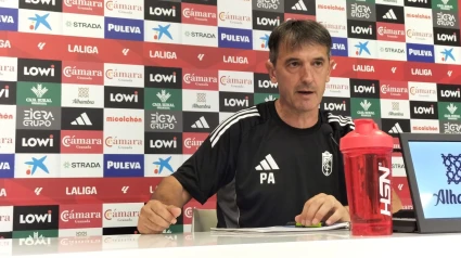 Pacheta en el momento de referirse a la compleja situación que va a atravesar su plantilla