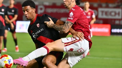 El Real Murcia mereció mejor suerte ante el Sevilla At.