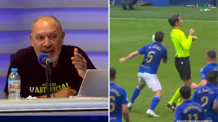 Pedro Martín y la jugada polémica entre Reina y Munuera Montero