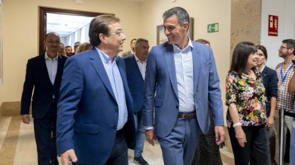 Así ha despedido Pedro Sánchez al expresidente de Extremadura, Guillermo Fernández Vara