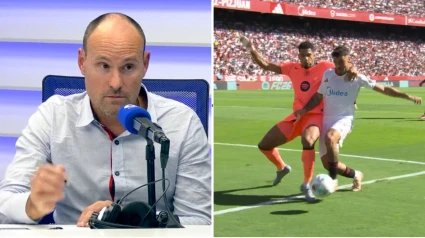 Mateu Lahoz: "No es que no me haya aparecido penalti lo de Araujo, es que hacía mucho tiempo que no veía algo tan grave"