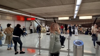 Usuarios de Metro Bilbao