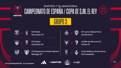 El Málaga volvió a emparejarse con el Estepona como el año pasado.