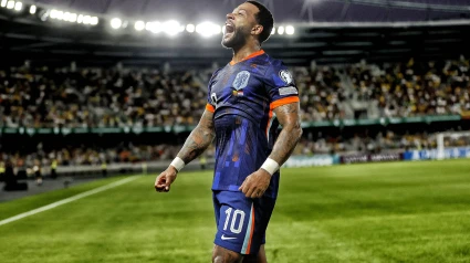 Memphis Depay, con Países Bajos