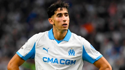 Nayef Aguerd, defensa del Olympique de Marsella