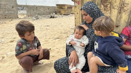 Niños en Gaza