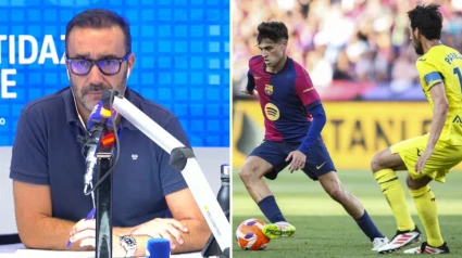 Juanma Castaño y el Villarreal - Barcelona