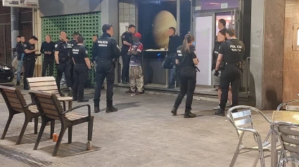 Intervención policial en Ramón y Cajal
