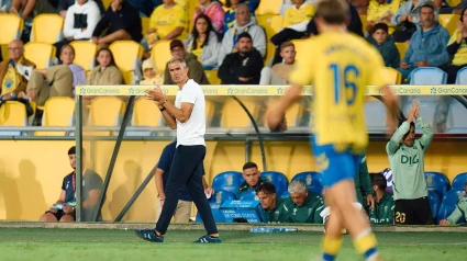 Gaizka Garitano en Las Palmas