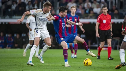 Toni Kroos y Robert Lewandowski