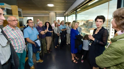 Una de las visitas guiadas desde COAVN dentro de la Semana Mundial de la Arquitectura