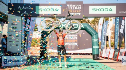 Luis León Sánchez ganó la Titan Desert de Almería