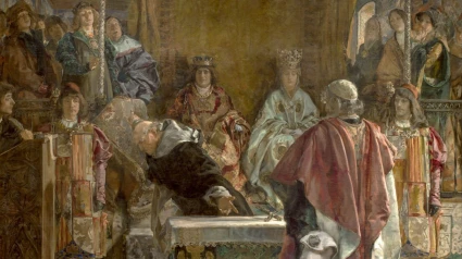 'Expulsión de los judíos de España (año de 1492)', Emilio Sala Francés (1889)