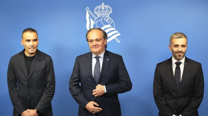 Sergio Francisco, Jokin Aperribay y Erik Bretos