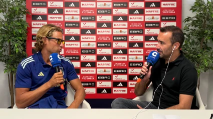 Marcos Llorente con Juanma Castaño, en El Partidazo de COPE
