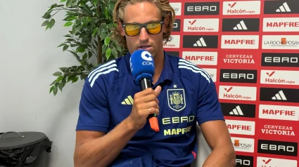 Marcos Llorente, durante la entrevista en El Partidazo de COPE