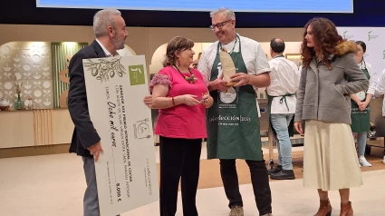 El chef Ferrán Polls se corona en San Sebastián con el Premio de Cocina con AOVE "Jaén, paraíso interior"