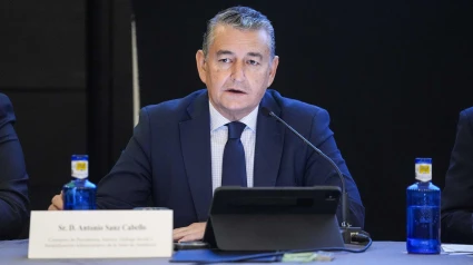 El consejero de la Presidencia, Antonio Sanz