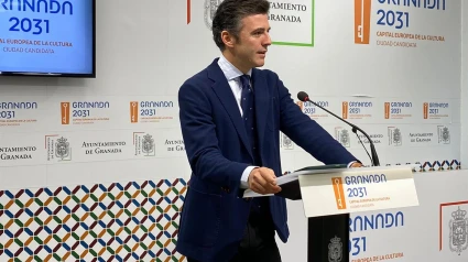 El portavoz del equipo de gobierno local de Granada, Jorge Saavedra