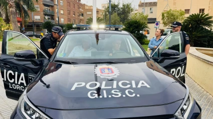 Uno de los nuevos vehículos de la Policía Local de Lorca