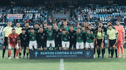 Equipos iniciales del partido 'Xuntos contra o lume'