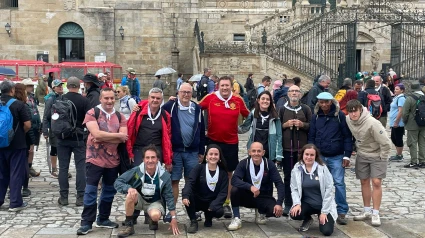 Personas privadas de libertad peregrinan por el Camino de Santiago