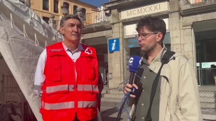 Jornada Puertas abiertas de Cruz Roja en Segovia: puesto de Emergencias y Socorro