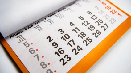 Imagen de recurso de un calendario de 2026