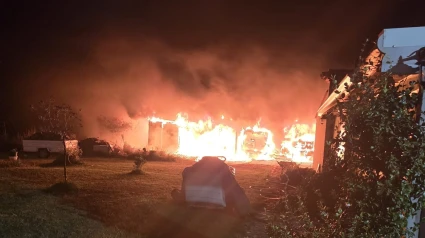 Incendio en Tagarabuena (Zamora)