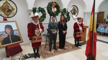 Palos rinde homenaje a la Guardia Civil en el día de su patrona, la Virgen del Pilar