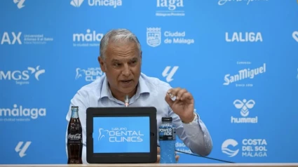 Imagen de Sergio Pellicer este mediodía en la sala de prensa.