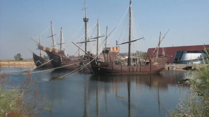 La réplica de las naves de Colón en Huelva