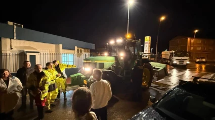 Imágenes de la noche en San Javier