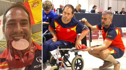 El Langui gana su primera medalla como deportista paralímpico