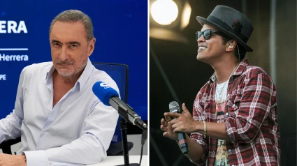 Carlos Herrera y Bruno Mars