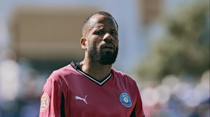Bebé, durante el partido ante el Torremolinos