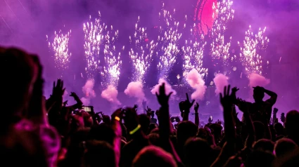 Imagen de archivo de una fiesta rave