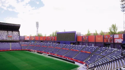 Estadio José Zorrilla se prepara para que juegue la selección española