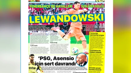 Algunos medios internacionales recogen el interés del Fenerbahçe en Lewandowski