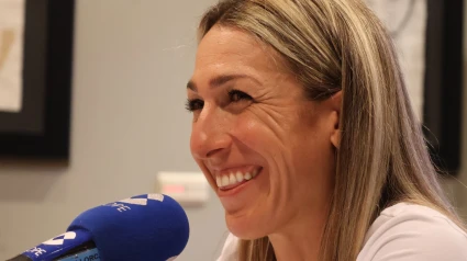 Mavi García en la entrevista en DEPORTES COPE BALEARES