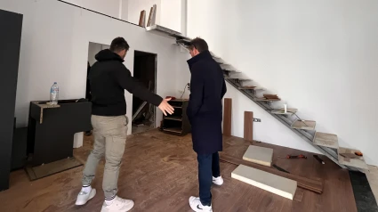 Obra de transformación de un local en vivienda