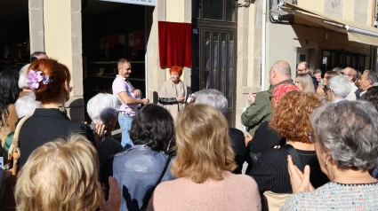 El homenaje a la doctora Pardo Celada tuvo lugar este martes en el Campo Castelo, donde ejerció como ginecóloga durante décadas