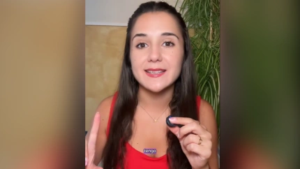 Lucía, en el vídeo