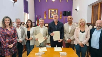 El Nuevo Estadio de La Victoria será gestionado por el Real Jaén tras la firma de la concesión demanial por 75 años