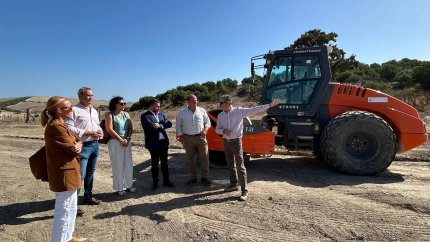 Cañada real Marchantiega en Paterna de Rivera (Cádiz)
